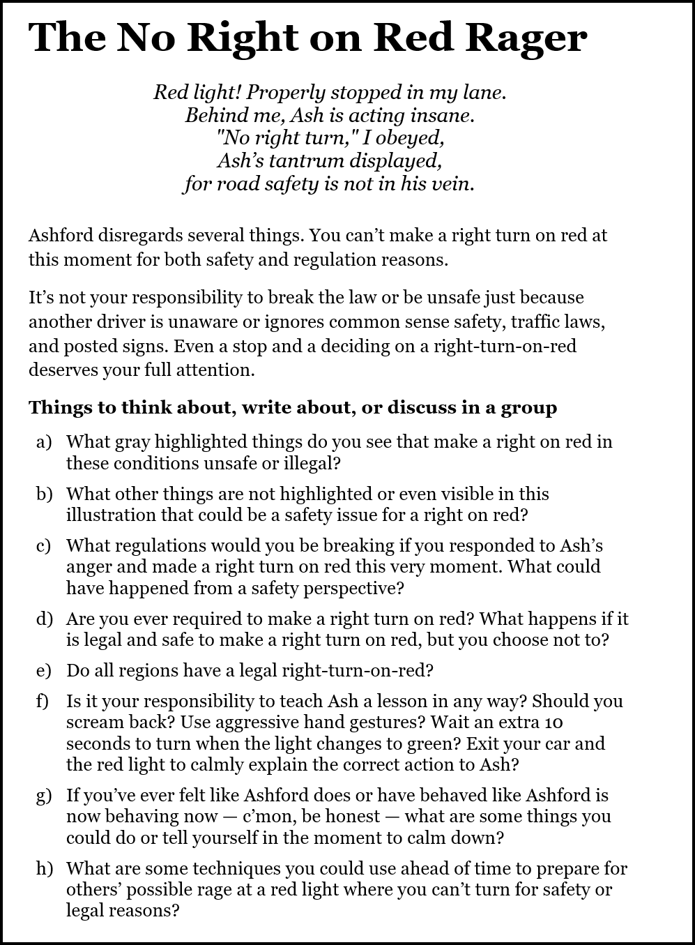 Don't Drive Like This (paperback, 60-pack)