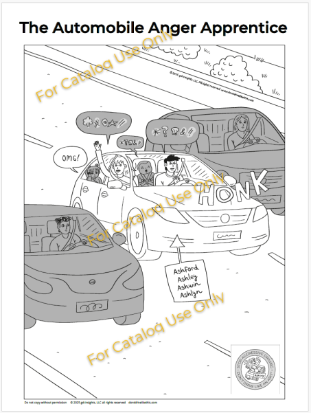 The Automobile Anger Apprentice Poster - 18"x24″