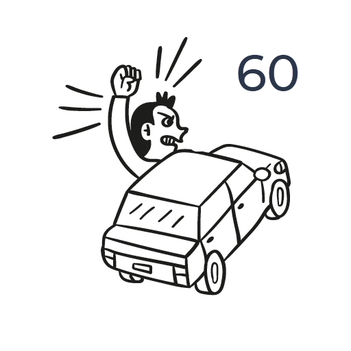 Don't Drive Like This (paperback, 60-pack)